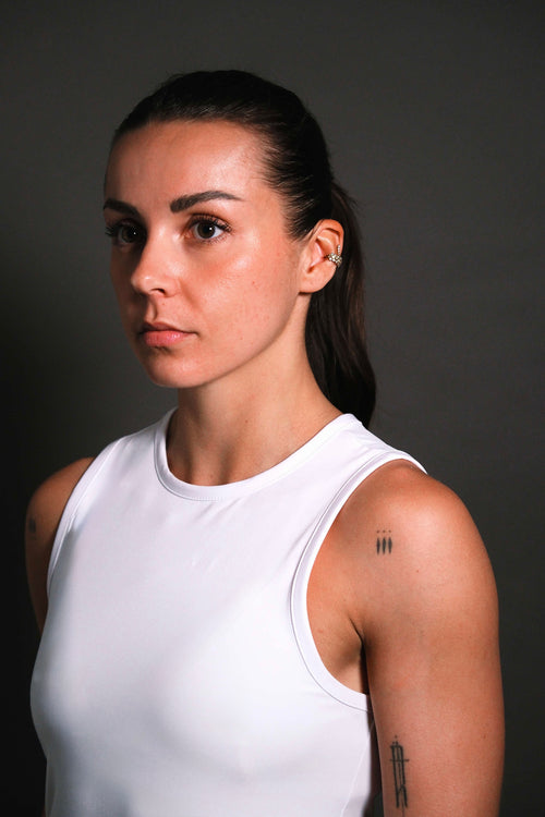 DÉBARDEUR ÉMILIE BLANC