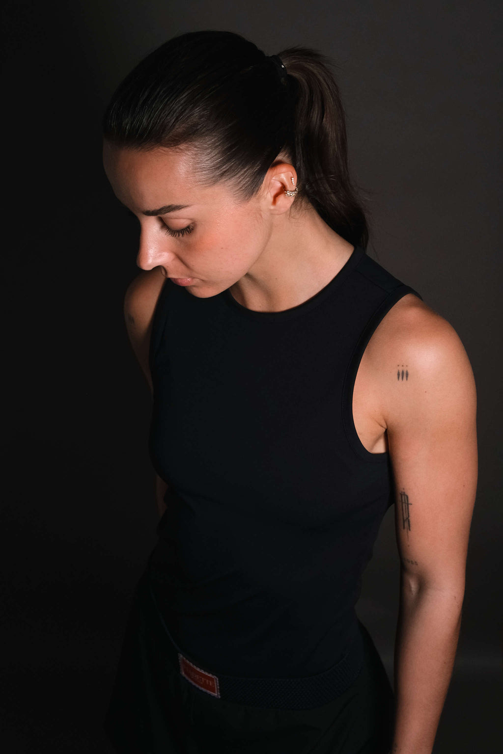 DÉBARDEUR ÉMILIE NOIR