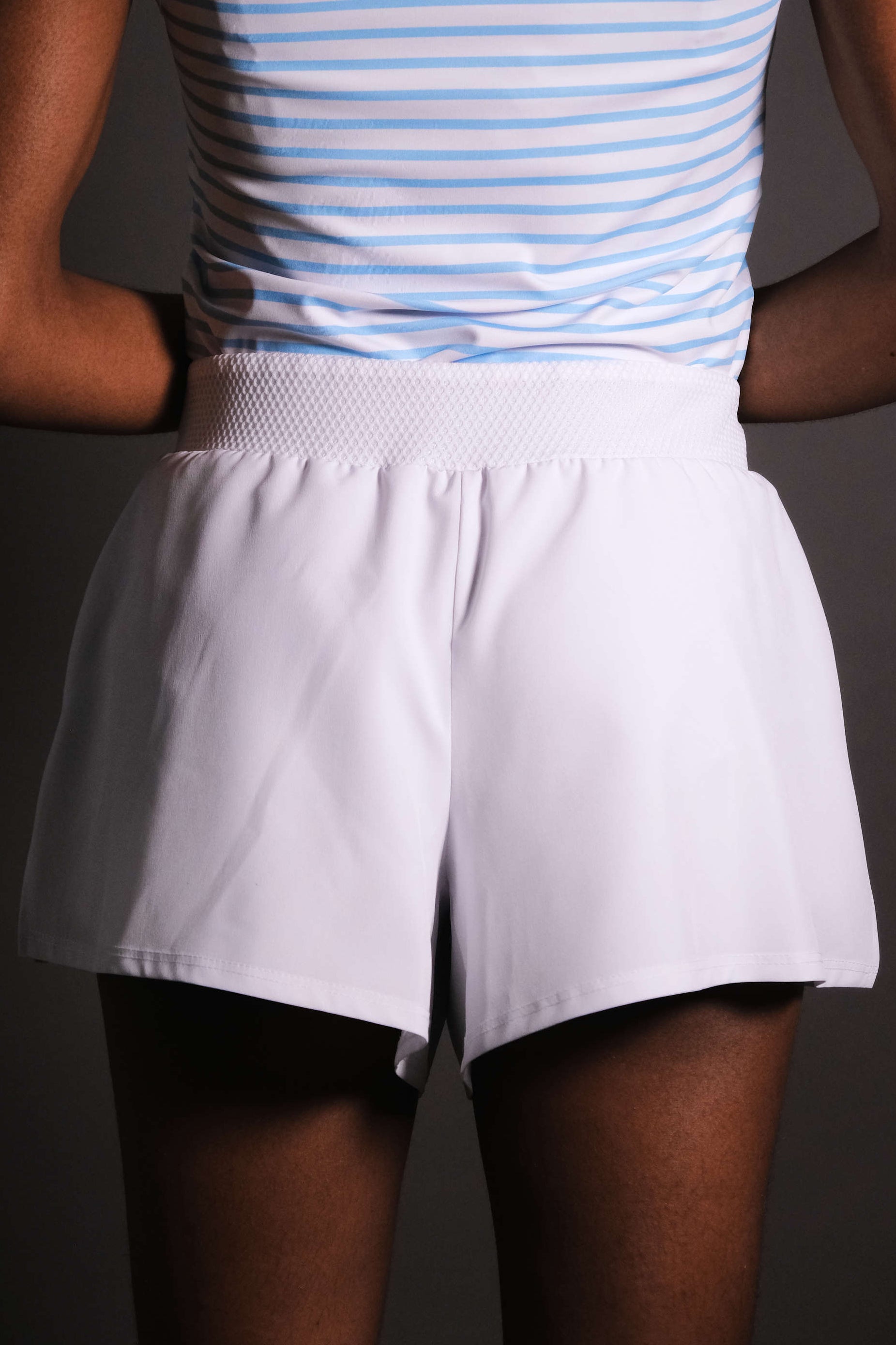SHORT CLAIRE BLANC