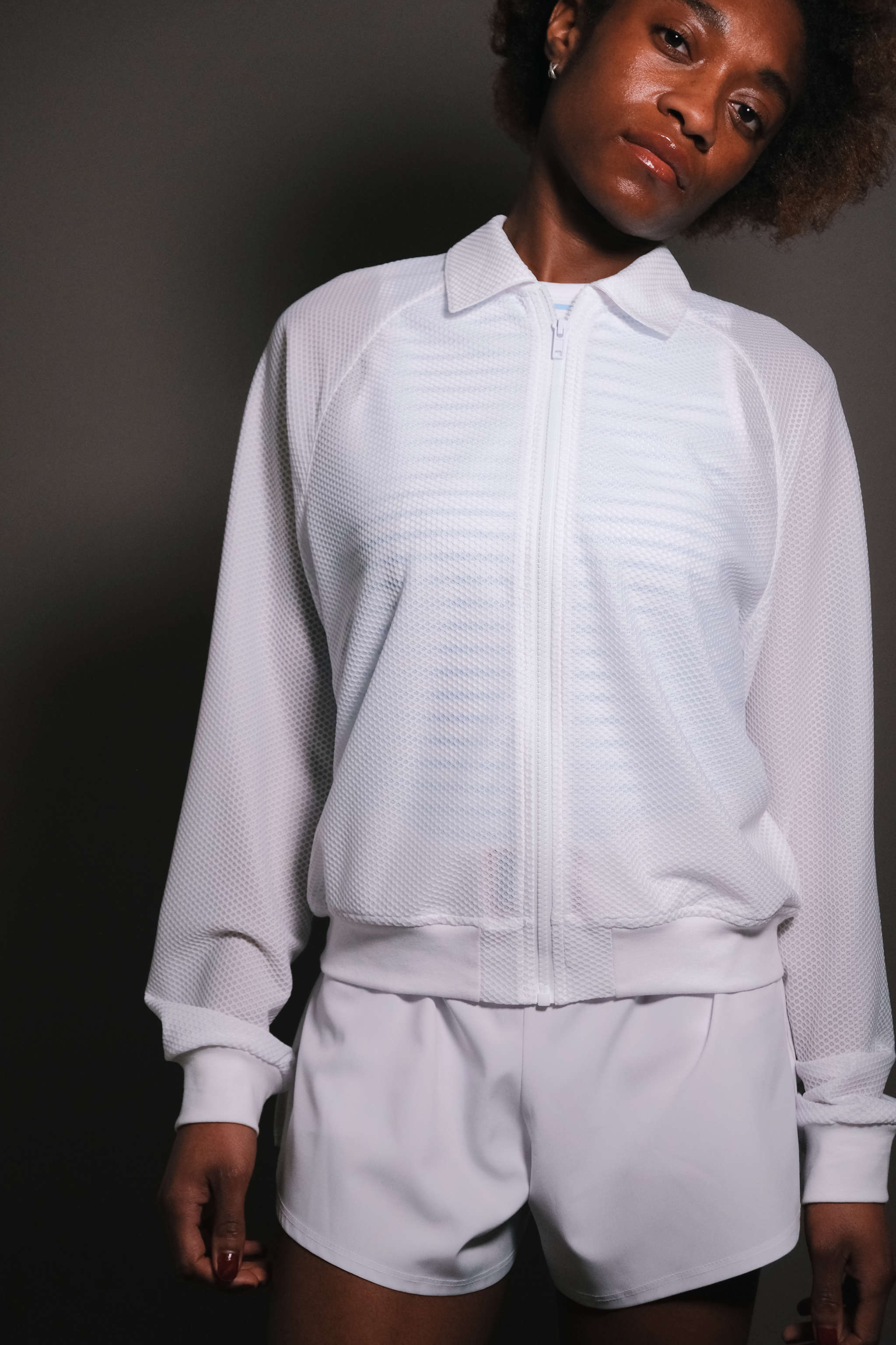 VESTE ABI BLANC FEMME