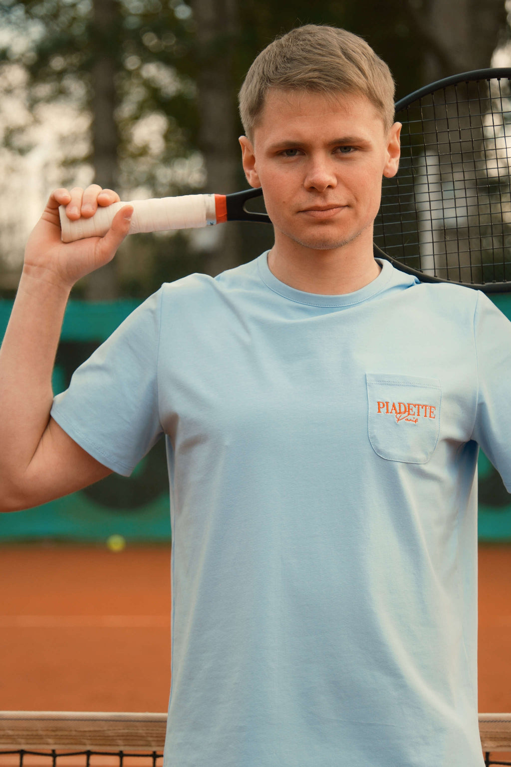 T-SHIRT YVAN BLEU CIEL