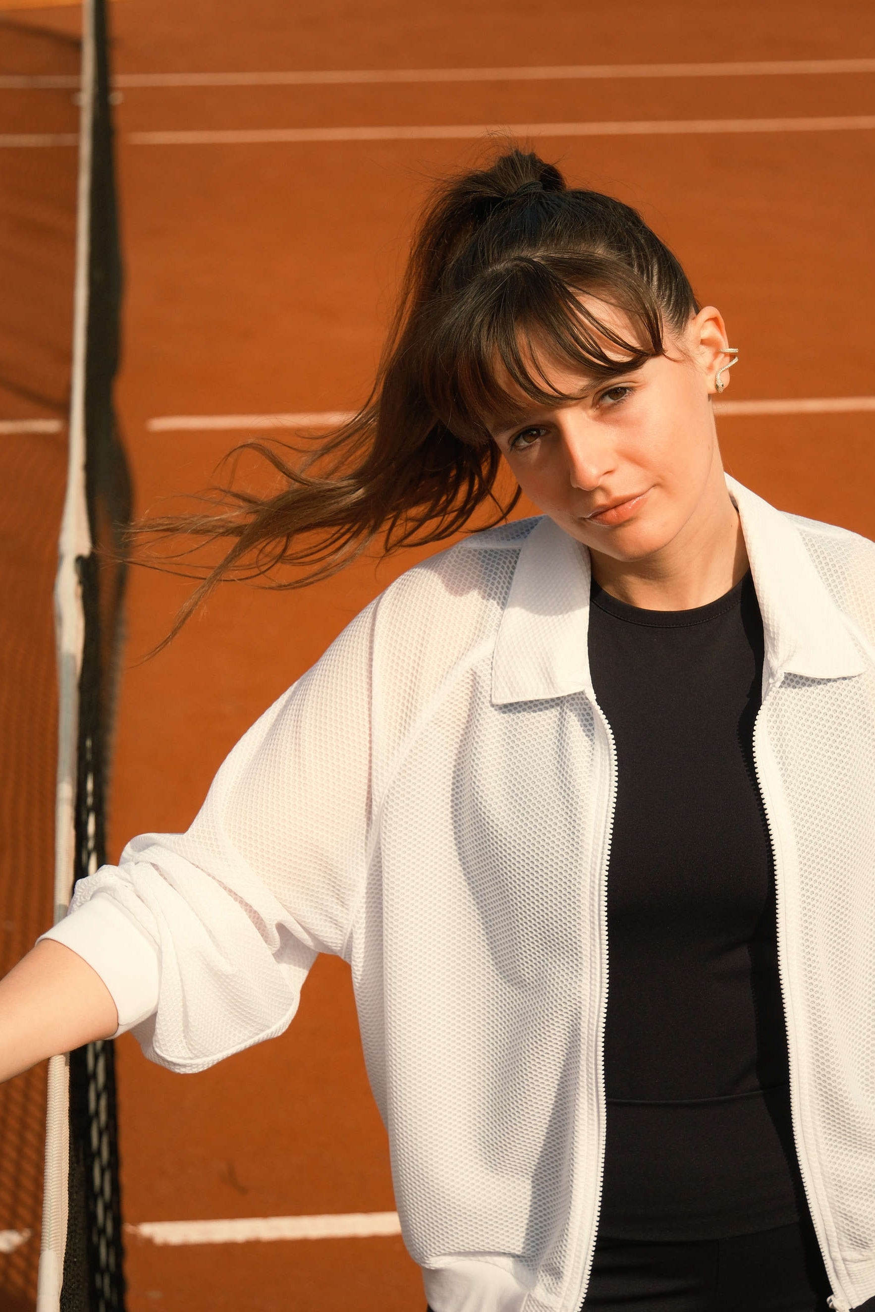 VESTE ABI BLANC FEMME