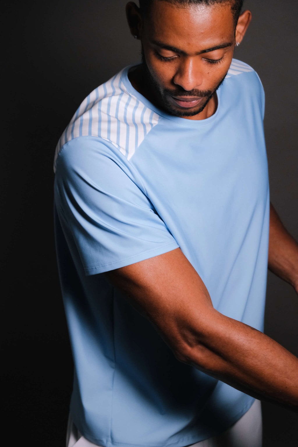 T-SHIRT MATHIAS BLEU CIEL